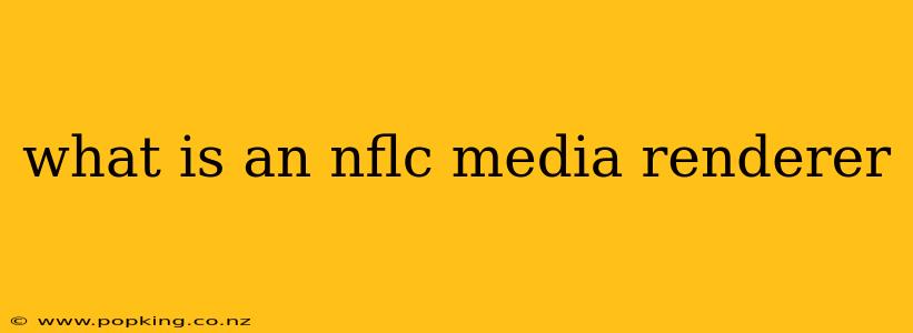 what is an nflc media renderer