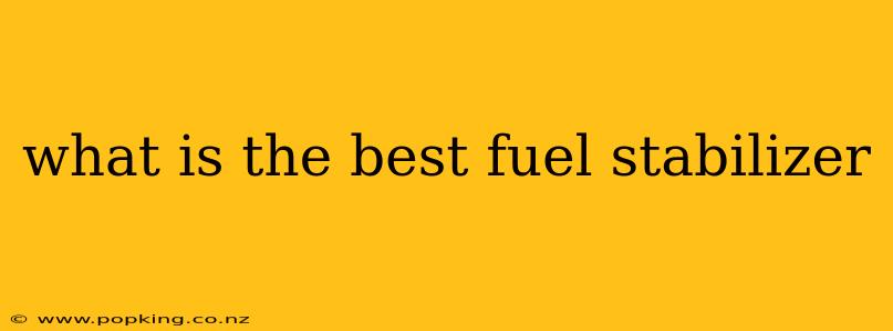 what is the best fuel stabilizer