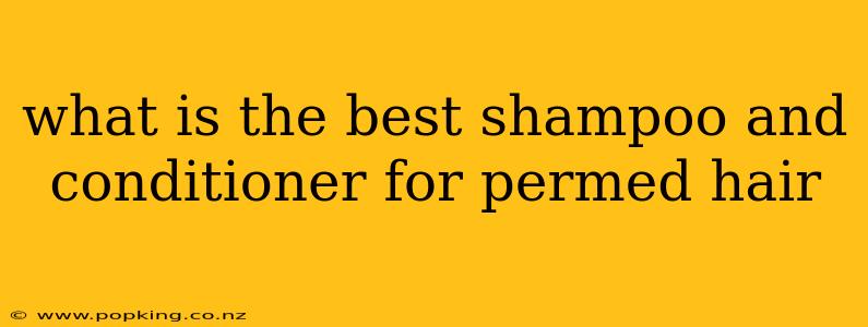 what is the best shampoo and conditioner for permed hair
