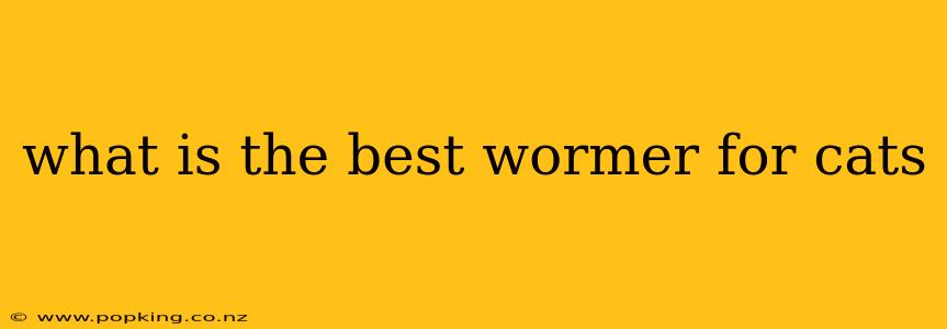 what is the best wormer for cats