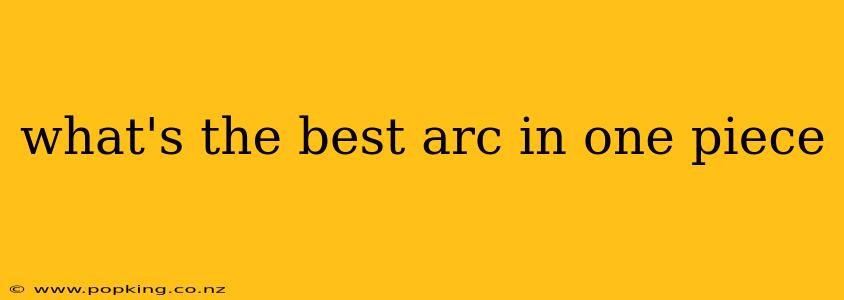 what's the best arc in one piece
