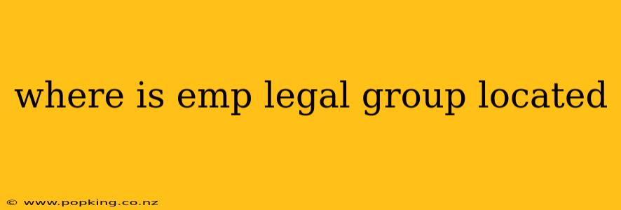 where is emp legal group located