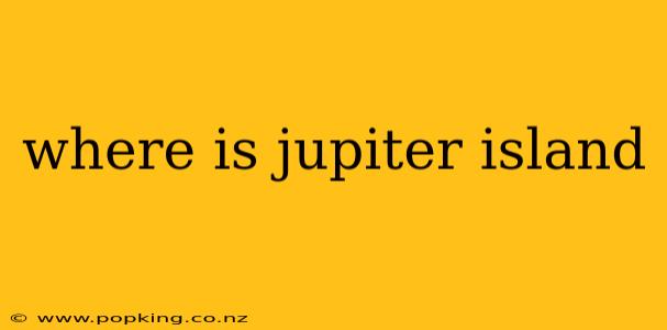 where is jupiter island