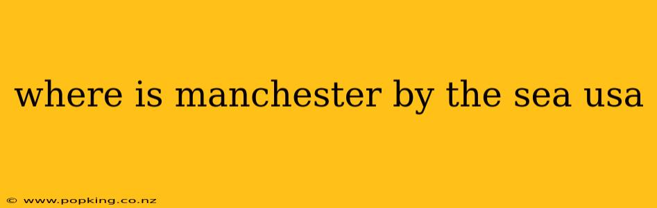 where is manchester by the sea usa